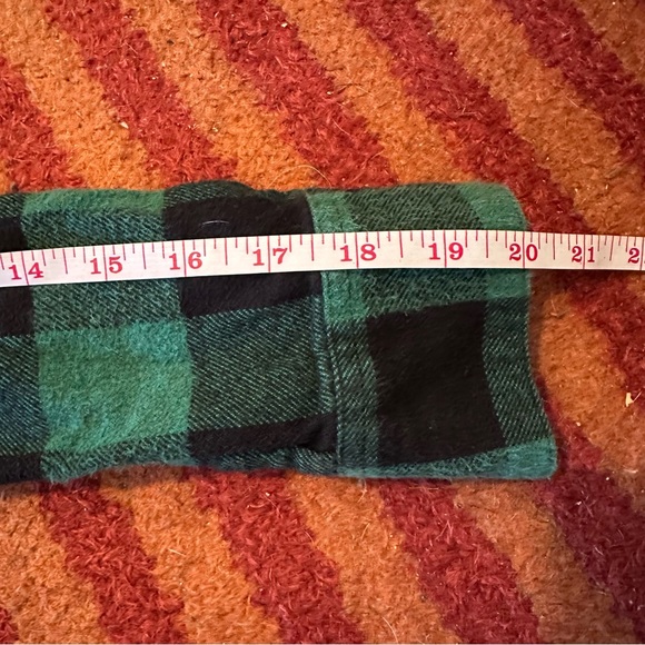 💚 MADEWELL Sunday Flannel *with Pockets!* in Green Buffalo Plaid, Size S… - Picture 9 of 11